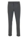 Dondup Gaubert Straight-leg Trousers In Grey