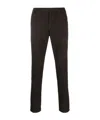 Dondup Gaubert Tapered Trousers In Brown
