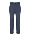 Dondup Stretch Cotton Blend Chino Pants With Belt Loops