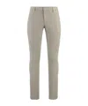 Dondup Gaubert Cotton Chino Trousers In Gray