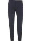 Dondup Stretch Cotton Pants In Black