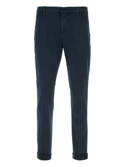 Dondup Gaubert Cotton Chino Trousers In Blue