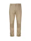 Dondup Gaubert Trousers In Brown