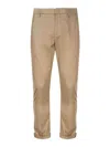 Dondup Gaubert Trousers In Brown