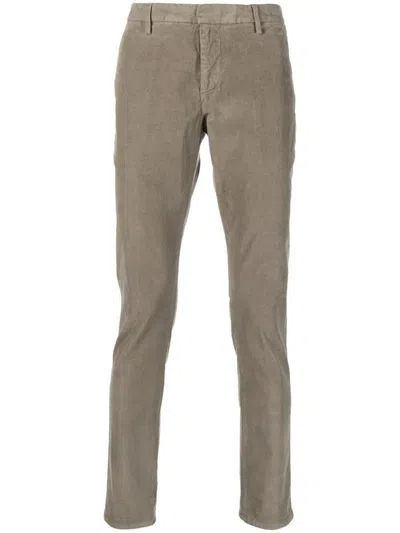 Dondup Gaubert Trousers Cotton Corduroy In White