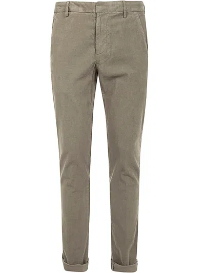 Dondup Gaubert Trousers Cotton Corduroy In Brown