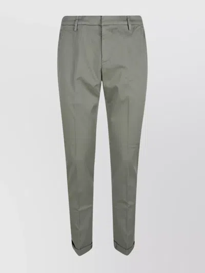 DONDUP GAUBERT TROUSERS CUFFED HEM