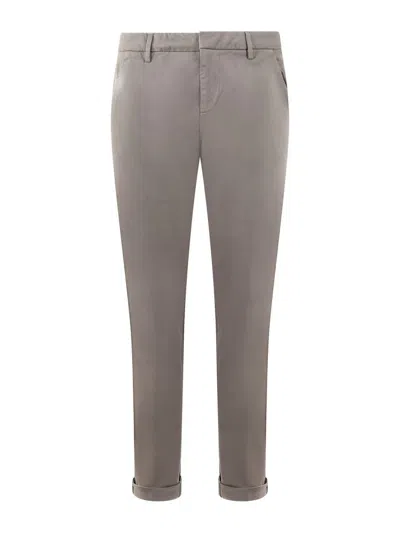 Dondup Trousers In Grey