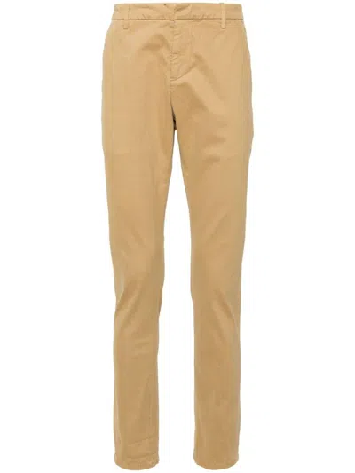 DONDUP 'GAUBERT' TROUSERS IN STRETCH COTTON TWILL