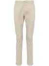 Dondup Belt-loop Casual Pants In Neutrals