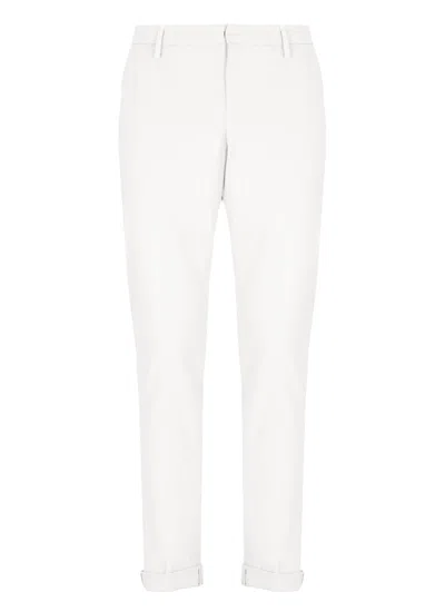 Dondup Gaubert Trousers In White