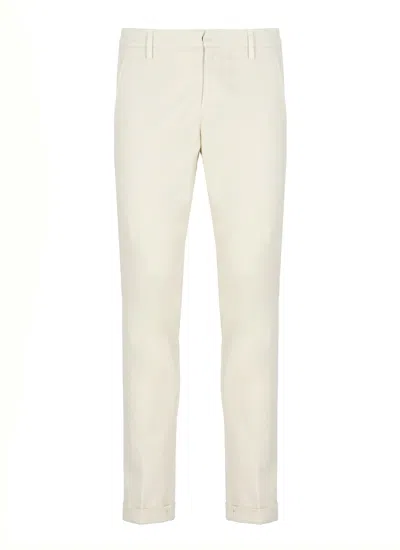 Dondup Gaubert Trousers In White