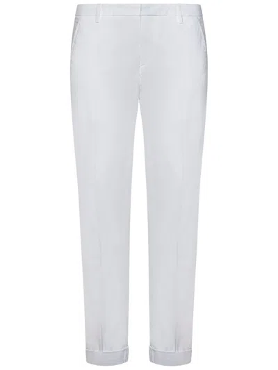Dondup Gaubert Trousers In White