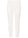 Dondup Belt-loop Casual Pants In White