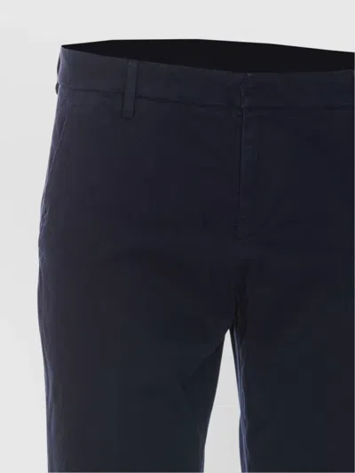 Dondup Gaubert Trousers With Lateral And Back Pockets In Blue