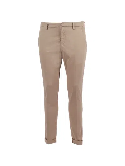 Dondup Gaubert Regular-fit Pants In Brown