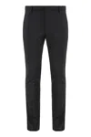 Dondup Gaubert Virgin Wool Trousers In Black