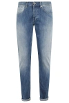 Dondup George Low-waist Skinny Fit Jeans In Blu