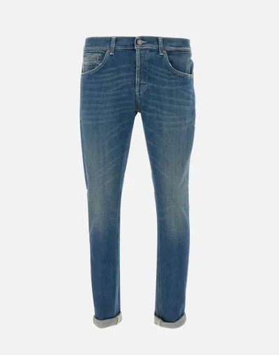 Dondup George Blue Vintage Slim Fit Jeans