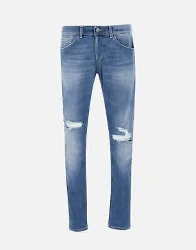 Pre-owned Dondup George Denim Blue Skinny Fit Jeans