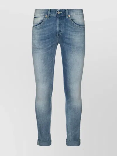 DONDUP GEORGE FADED WASH TROUSERS