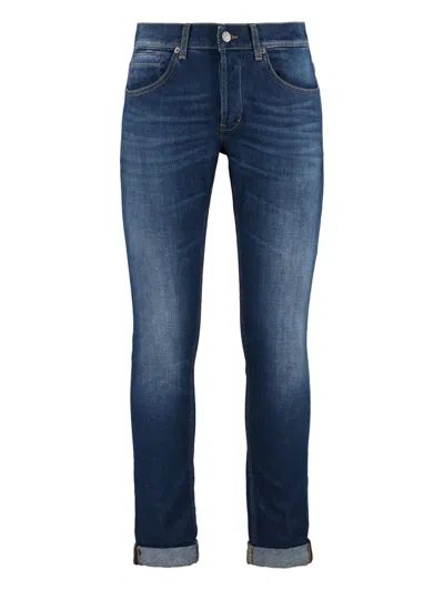 Dondup George Five-pocket Jeans In Blue