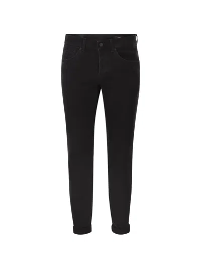 Dondup Skinny Fit In Stretch Denim In Black