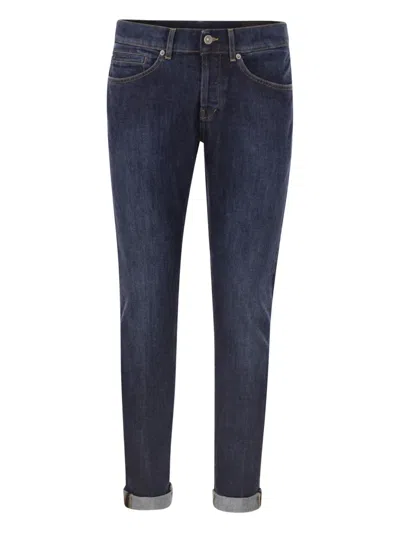Dondup George Five-pocket Jeans In Blue