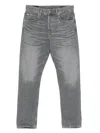 Dondup Logo-print Jeans In Black