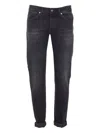 Dondup Straight Leg Jeans Featuring Five Pockets In Multi