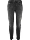 DONDUP GEORGE JEANS BLL BLK DENIM STRETCH