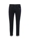 Dondup Men's George Jeans Denim Cachemire In Blue