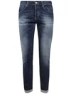 Dondup Dian Belt Loop Contrast Stitching Trousers