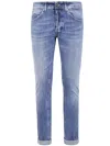 Dondup George Jeans Denim Stretch In Blue