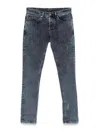 Dondup Stretch Denim Trousers George Jeans In Gray