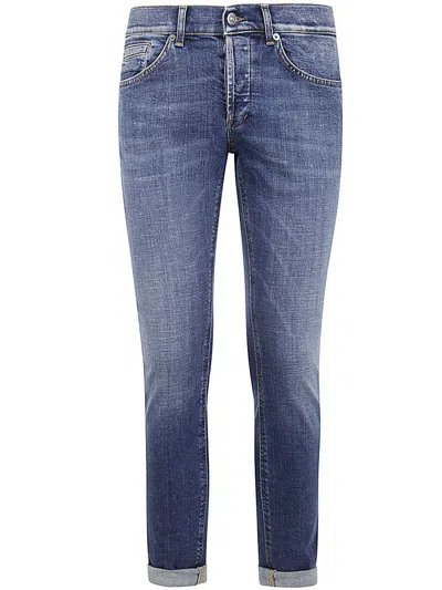 Dondup George Jeans Denim Stretch Organic Clothing In Blue