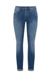 Dondup George Stretch Denim Jeans In Denim