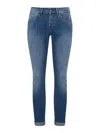 Dondup George Stretch Denim Jeans In Denim