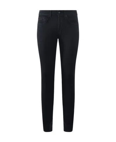 Dondup Belt-loop Jeans In Black