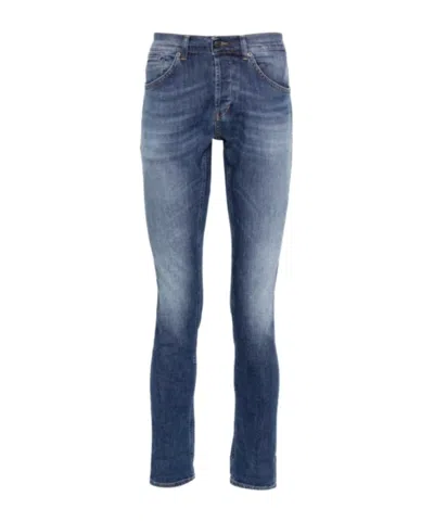 Dondup George Low-rise Skinny Jeans In Blue