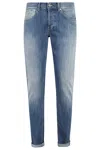 Dondup George Low-waist Skinny Fit Jeans In Blue