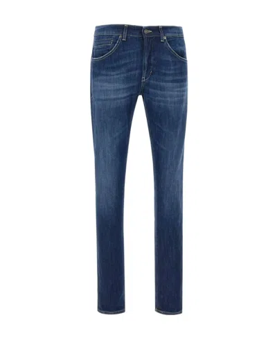 Dondup George Skinny-cut Jeans In Blue
