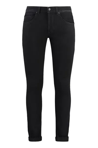 Dondup George Skinny Jeans In Black