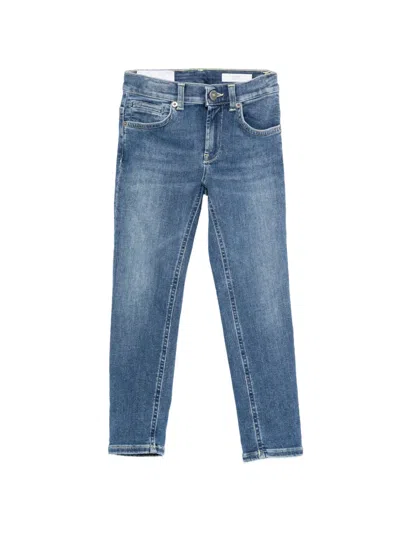 Dondup Kids' George Skinny Jeans In Blue