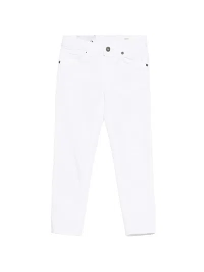 Dondup Kids' George Skinny Jeans In White
