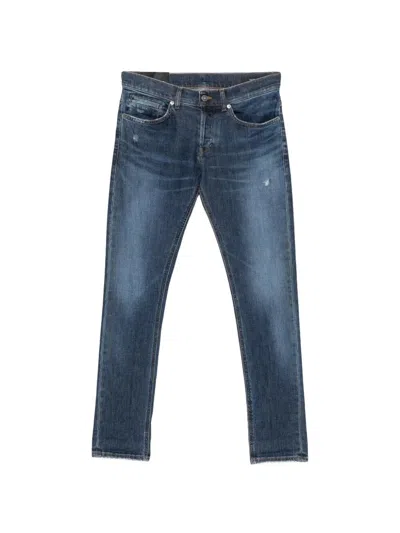 Dondup `george` Slim 5-pocket Jeans In Blue