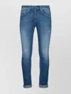 Dondup George Trousers Faded Effect
