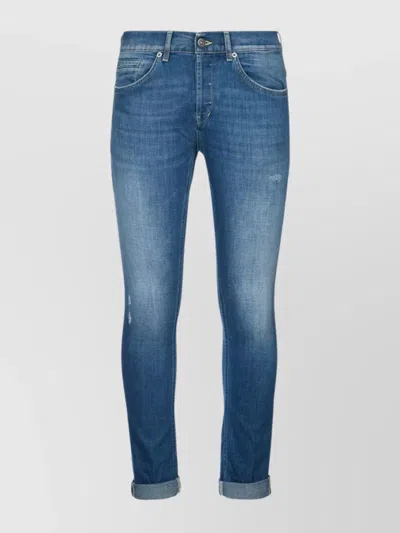 DONDUP GEORGE TROUSERS FADED EFFECT