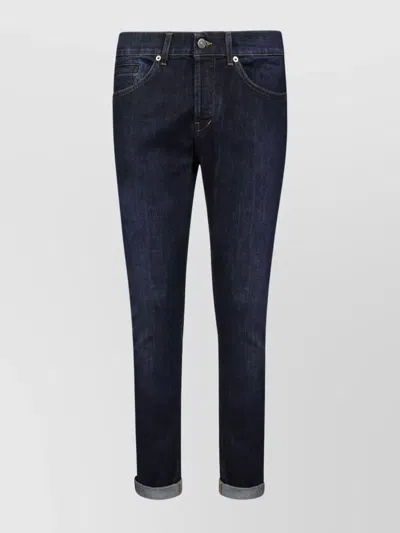 DONDUP GEORGE TROUSERS FEATURING BELT LOOPS