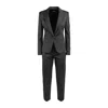 Dondup Grey Jersey Plug Suit In Gray